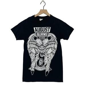 August Burns Red Band T-Shirt Men's Size Small Black Metalcore Short Sleeve